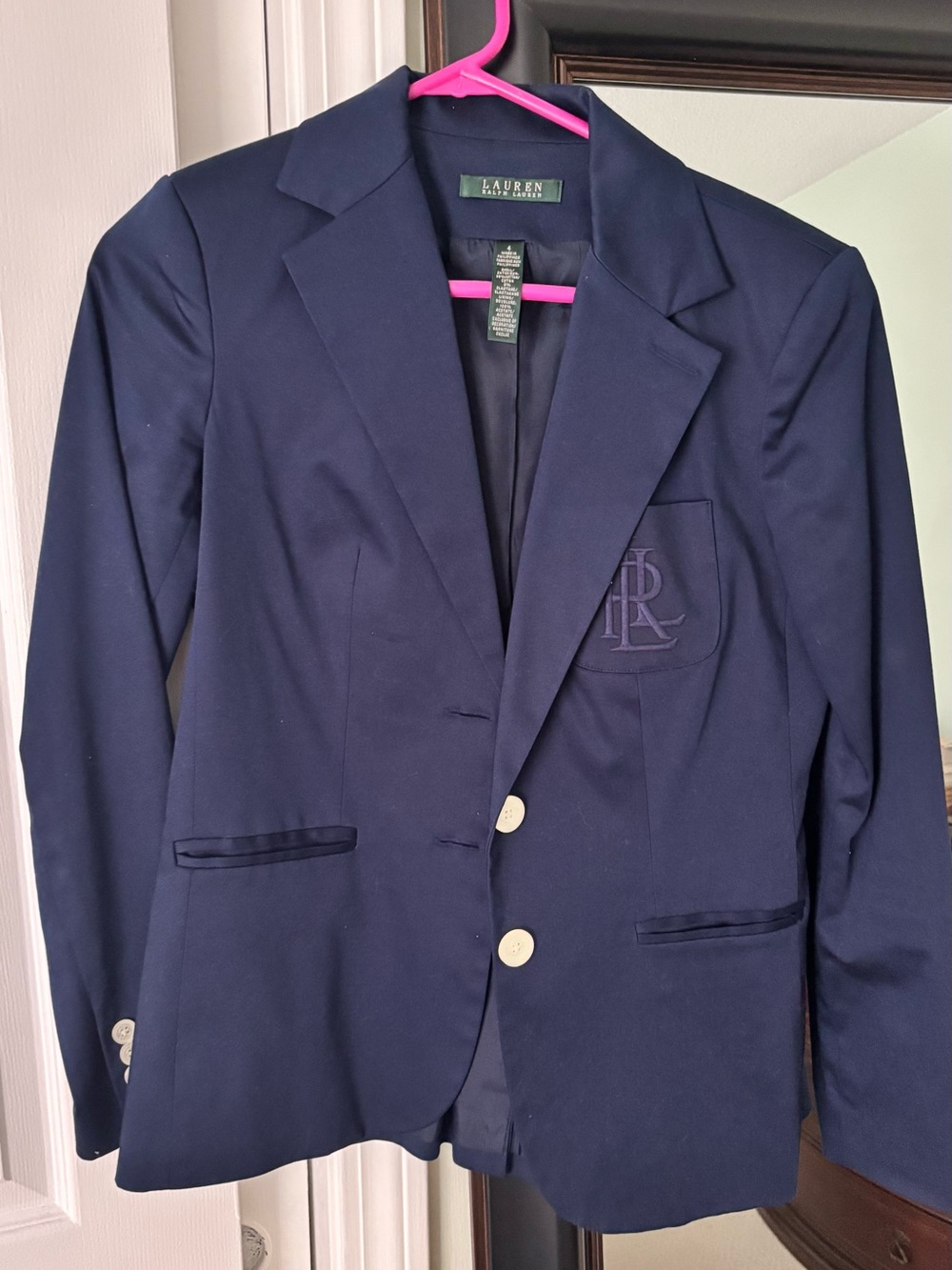 Navy Lauren Ralph Lauren Women's Blazer